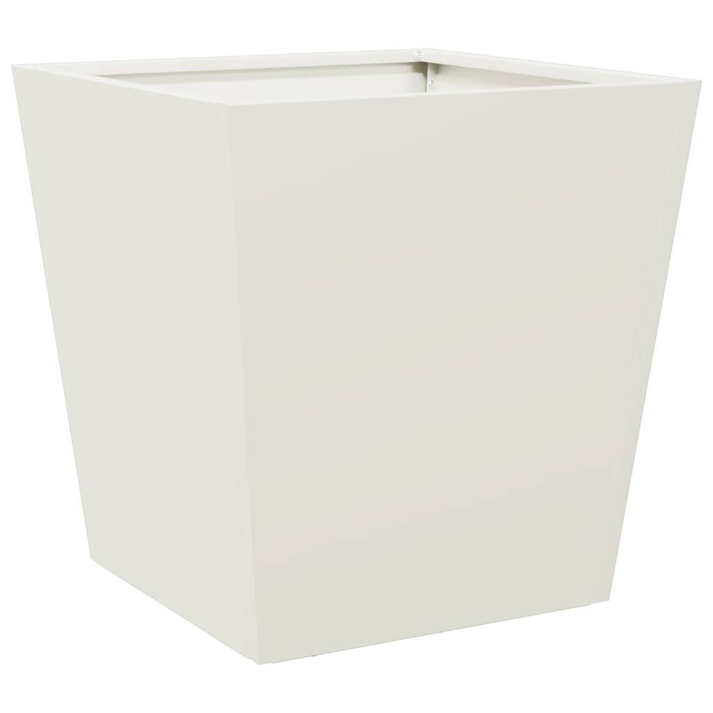 Support pot & bac acier laminé à froid blanc  40 x 40 x 40 cm  - Prolenta premium p344.7 - Image 5