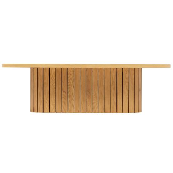 Oviala - Table basse ovale en mélaminé bois - Oviala - Image 5