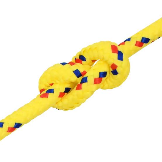 Corde de bateau Jaune 6 mm 100 m Polypropylène Maison Chic - Image 5