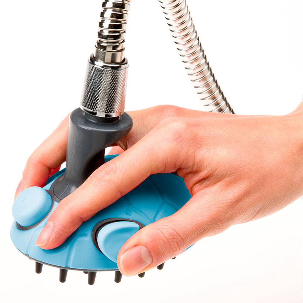 Ferplast - Douche pour Chiens, DOG SHOWER, avec Dents Masseurs en Caoutchouc et Distributeur de Savon - Image 3