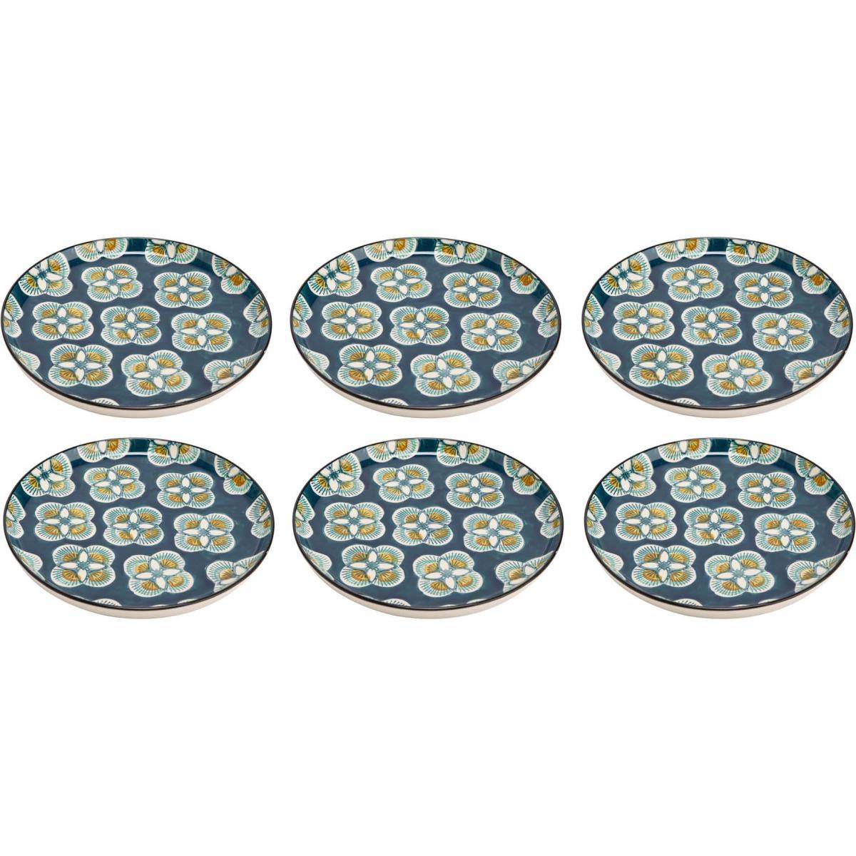 Korb - Assiette plate à motifs Imany (Lot de 6) - Image 1