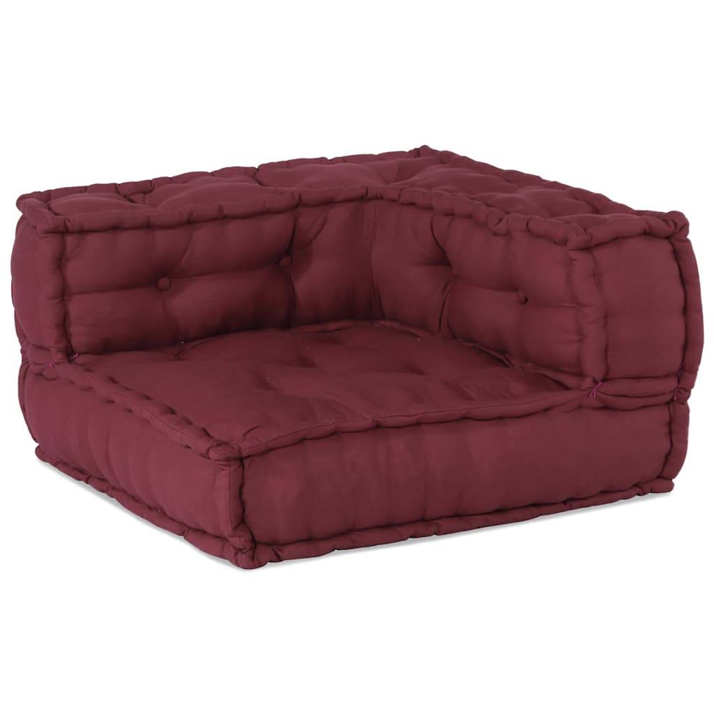 Canapé modulaire coton marron 70 x 70 x 54 cm - PANGIVO - Image 7