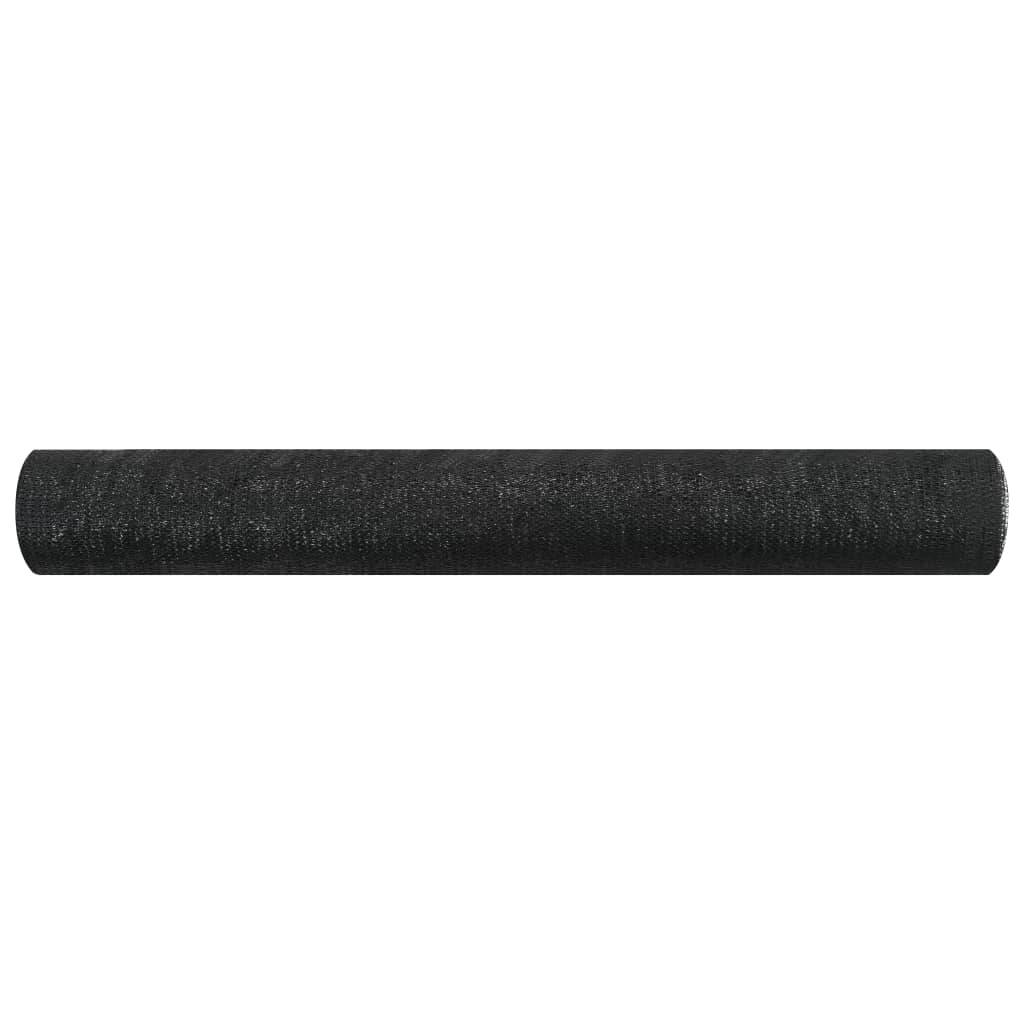 Helloshop26 - Filet brise-vue 1,8x25 m PEHD 75 g/m² noir - Image 2