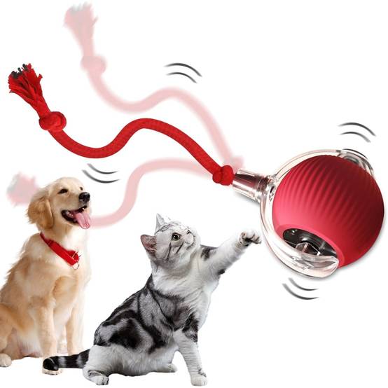 Balle Interactive Automatique pour Chat Électrique DtopbuyAge - Image 1
