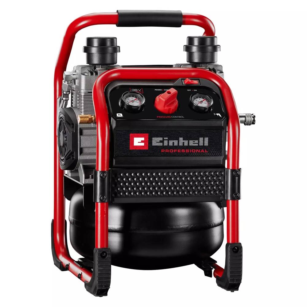 Einhell - Compresseur sans fil SILENZZO 36/210 - 36V - 210L/min - 8 bar - cuve 8L - 70dB - sans batterie Einhell