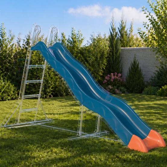 Trigano - Glissiere Trigano 3,32 m avec pieds plateforme 140 150 cm - Image 2
