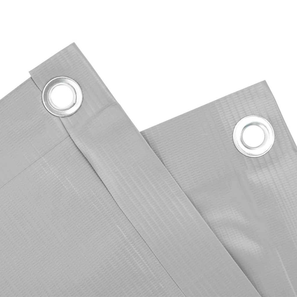 PANGIVO - Écran d'intimité balcon PVC gris 400 x 120 cm - PANGIVO - Image 4