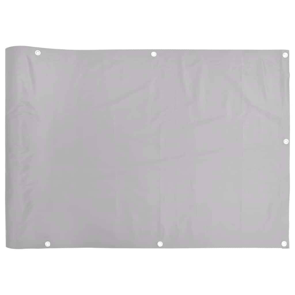 PANGIVO - Écran d'intimité balcon PVC gris 400 x 120 cm - PANGIVO - Image 2