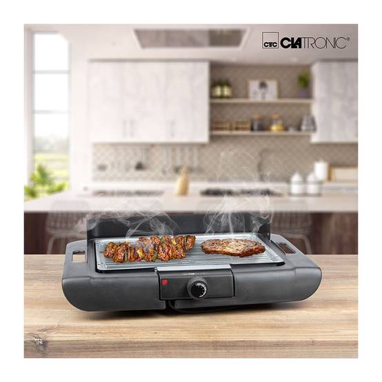 Barbecue Gril électrique de table 2000W BQ 3507 Noir Clatronic - Image 4