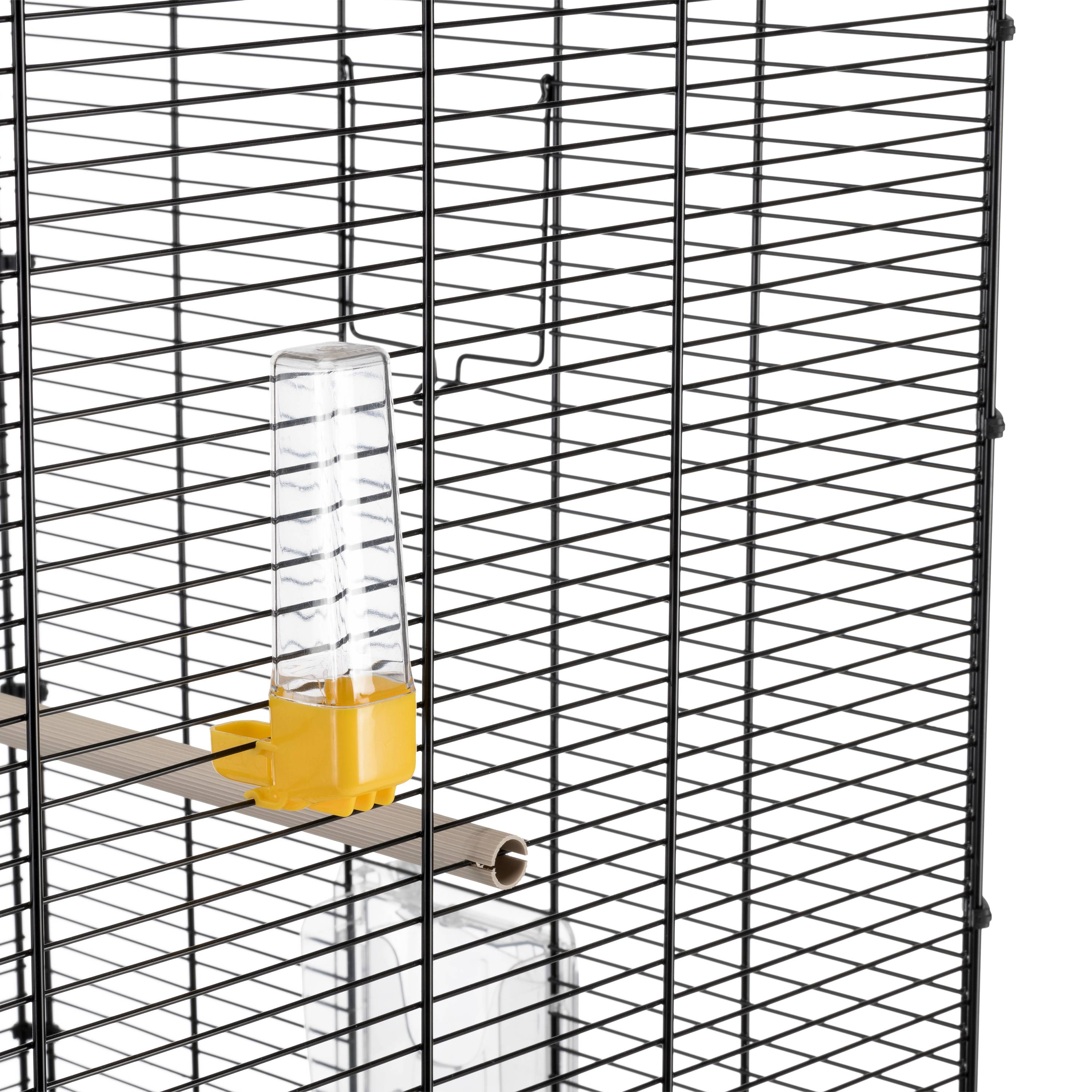 Ferplast - Ferplast Grande Cage pour Canaris, Perruches et Oiseaux Exotiques PIANO 6, avec Mangeoires Pivotantes et Accessoires - Image 8