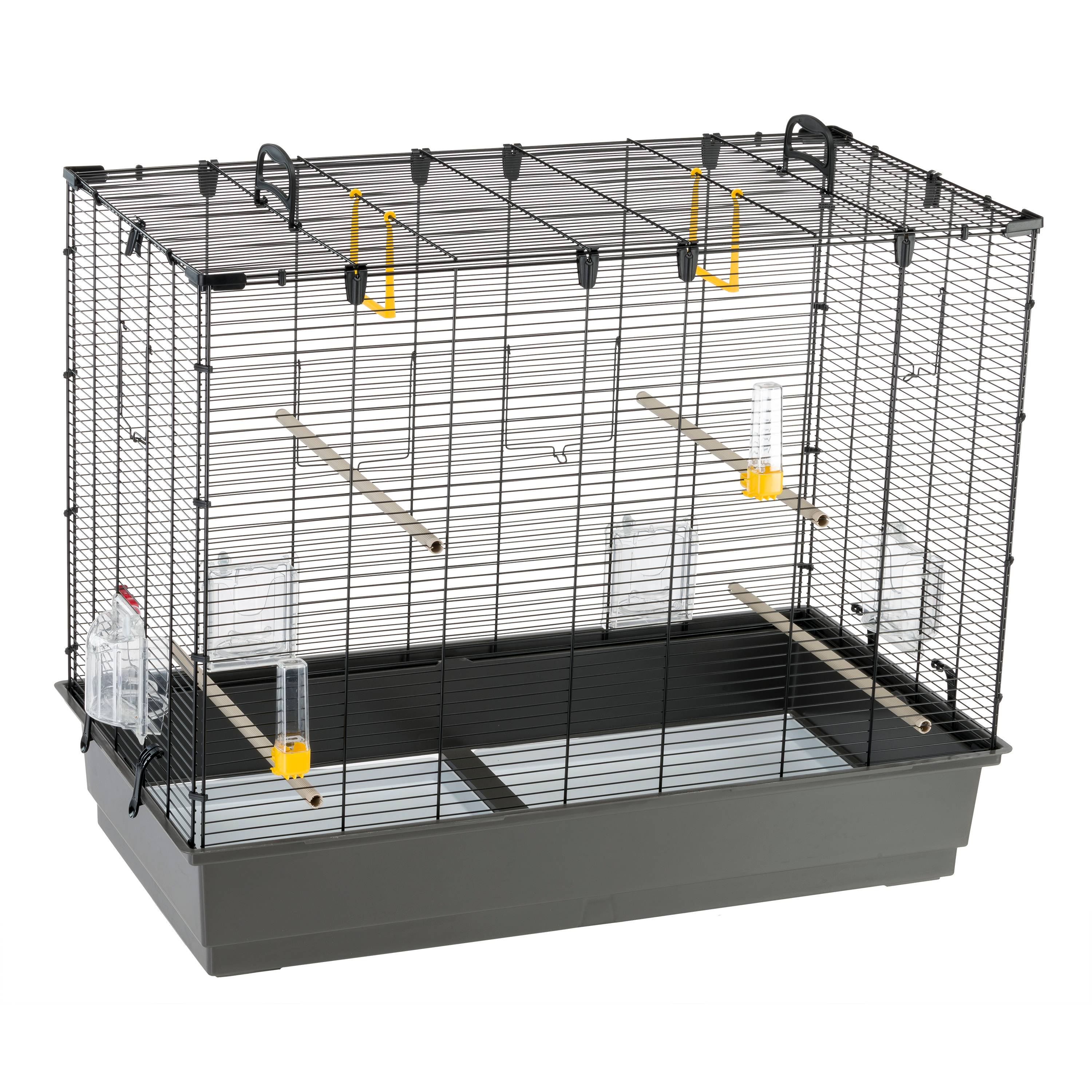 Ferplast - Ferplast Grande Cage pour Canaris, Perruches et Oiseaux Exotiques PIANO 6, avec Mangeoires Pivotantes et Accessoires - Image 6