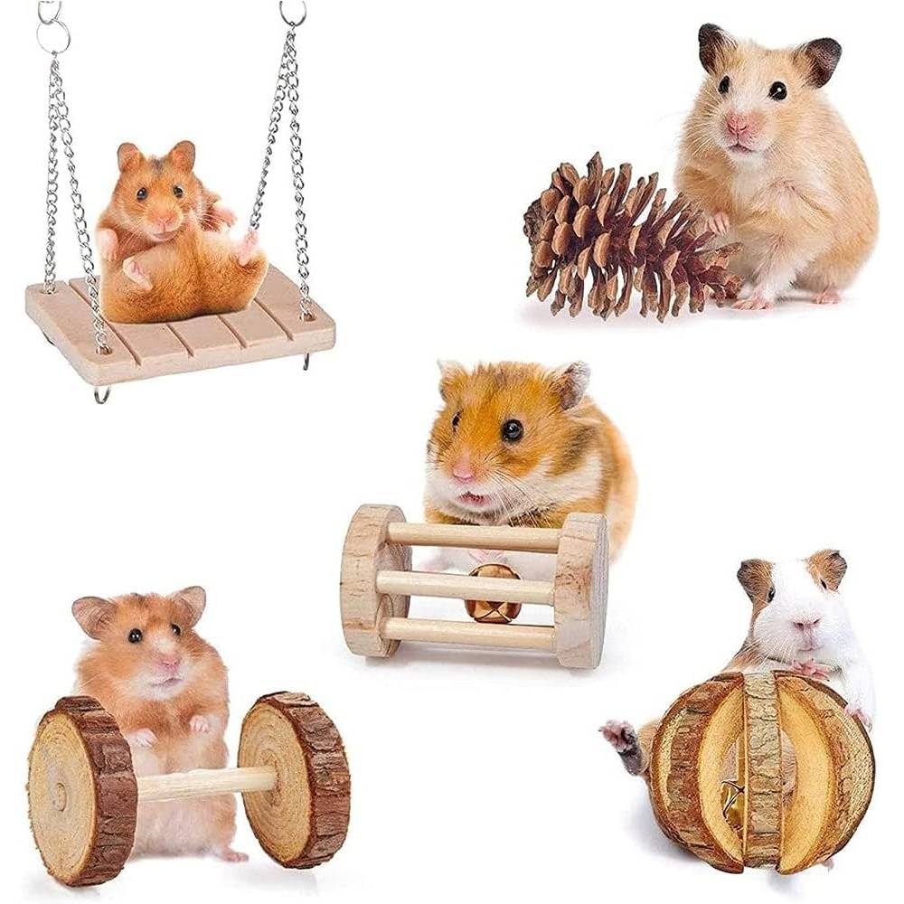 DtopbuyAge - Lot de jouets pour hamster lapin cochon d'Inde perroquet DtopbuyAge - Image 2