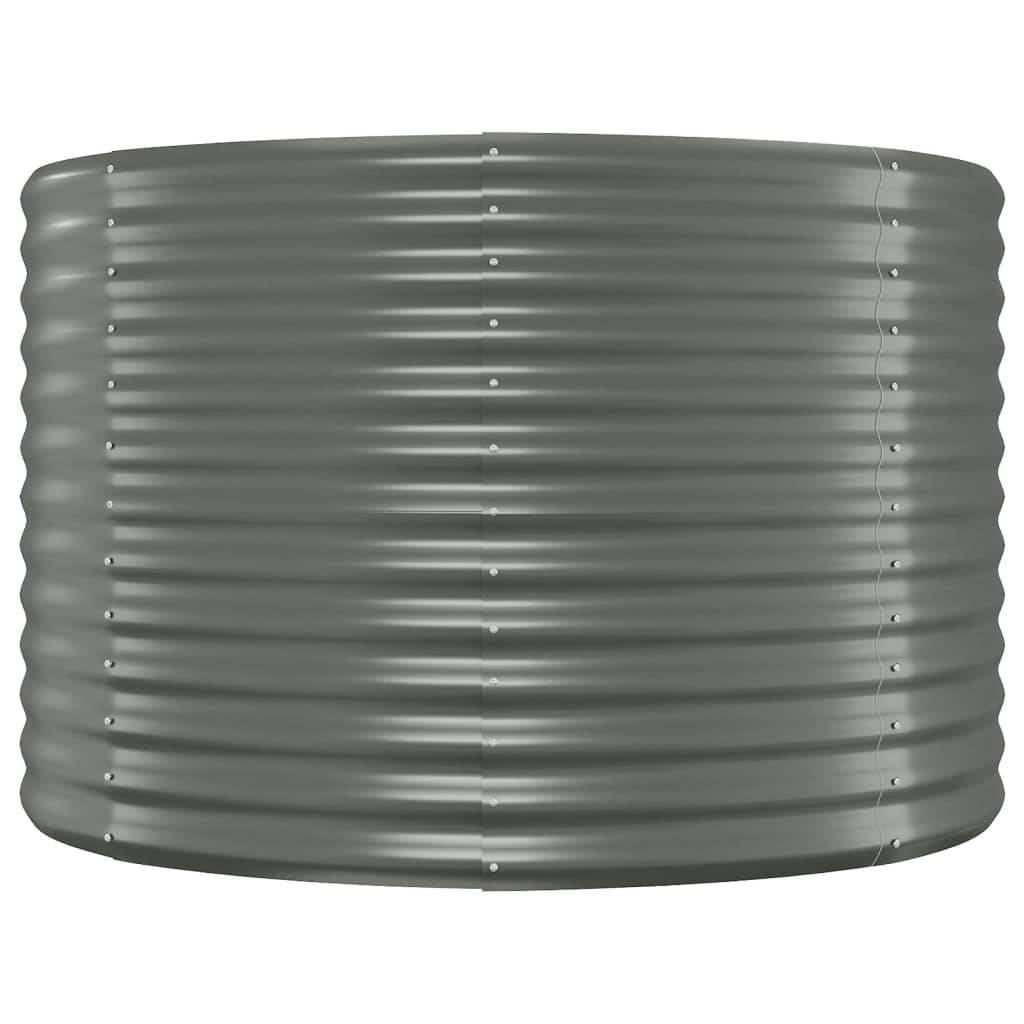 Carré potager acier galvanisé XXL pour jardin 396x100cm Gris – ComfortXL Outdoor Living - Image 4