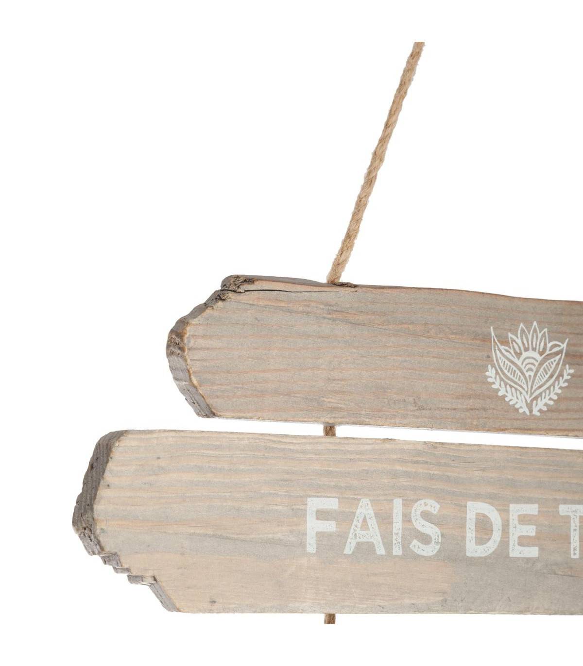 Décoration murale à suspendre avec Citations 28 x 38 cm - Image 2