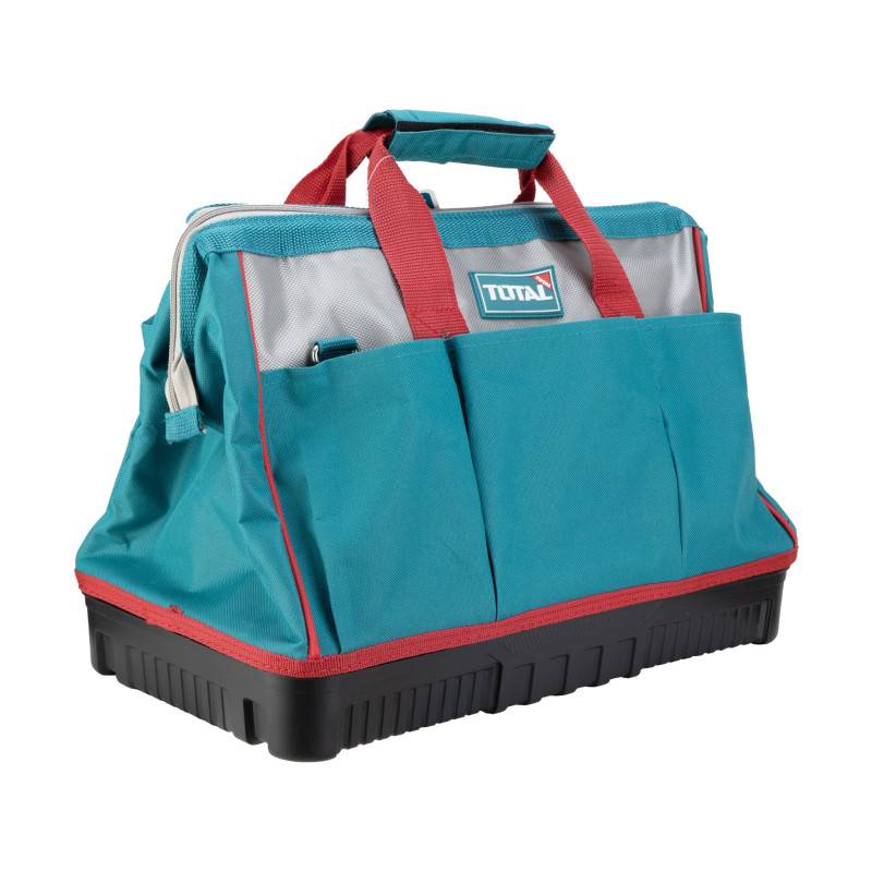 Sac Porte-outils Total – 6 Poches, Base Rigide, Pratique Et Costaud