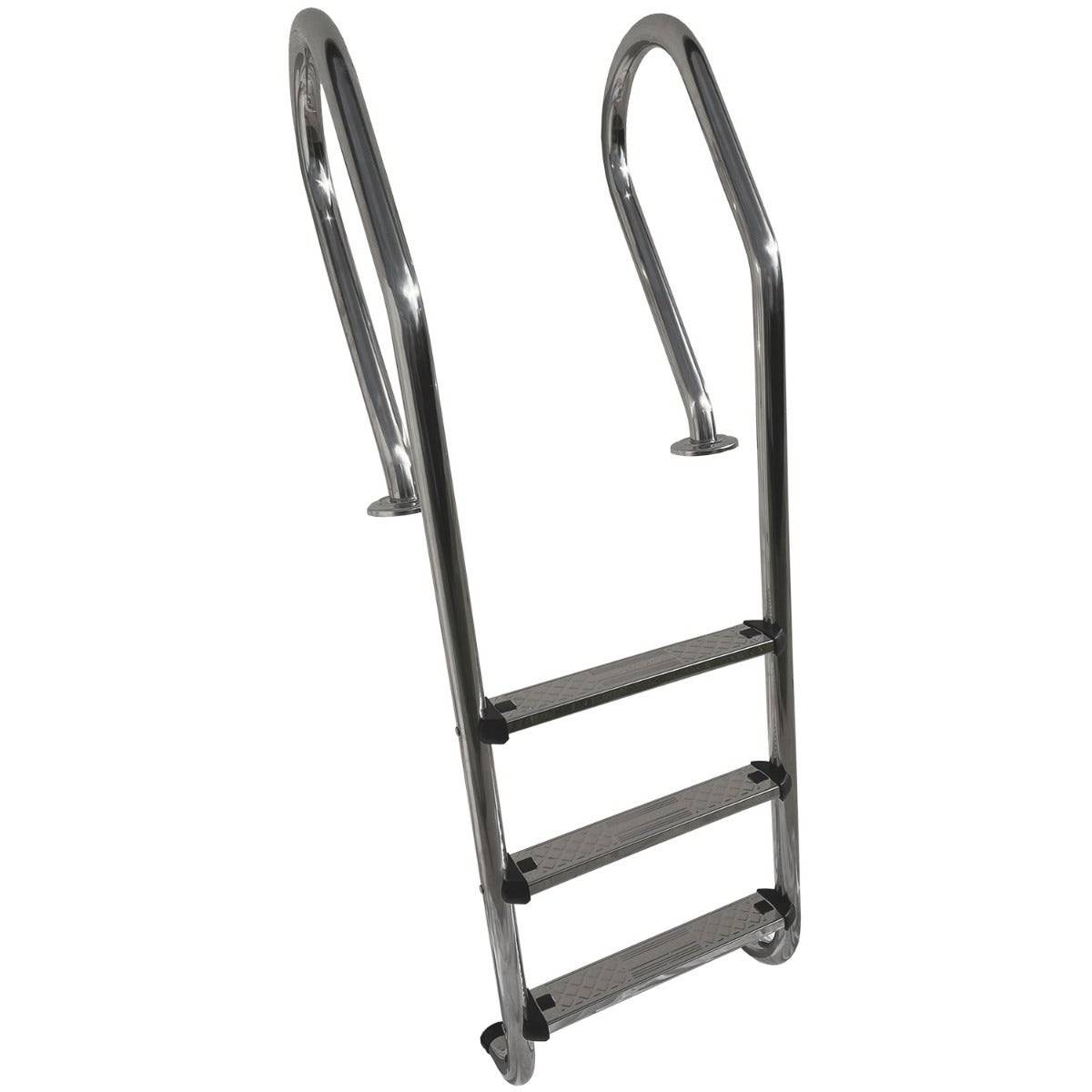 Echelle inox 3 marches pour piscine - Image 2