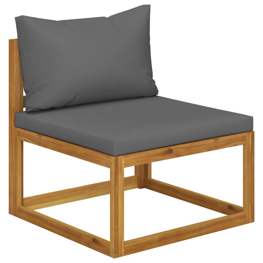 Vidaxl - Salon de jardin 8 pcs avec coussin Bois d'acacia solide vidaXL 3057614 - Image 8