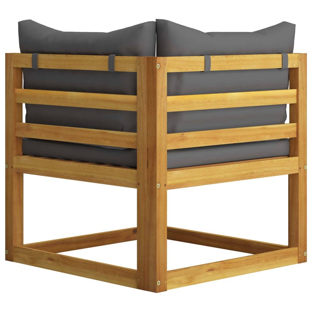 Vidaxl - Salon de jardin 8 pcs avec coussin Bois d'acacia solide vidaXL 3057614 - Image 7