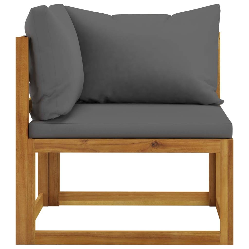 Vidaxl - Salon de jardin 8 pcs avec coussin Bois d'acacia solide vidaXL 3057614 - Image 6
