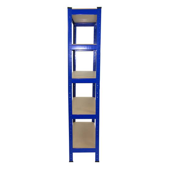 Monstershop - 4 x Monster Racking T-Rax Rayonnage Étagère Robuste, Bleu, 75cm L, 30cm P - Image 4