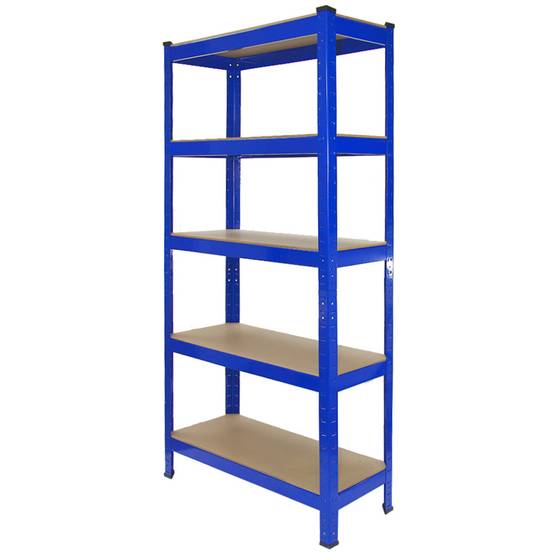 Monstershop - 4 x Monster Racking T-Rax Rayonnage Étagère Robuste, Bleu, 75cm L, 30cm P - Image 1