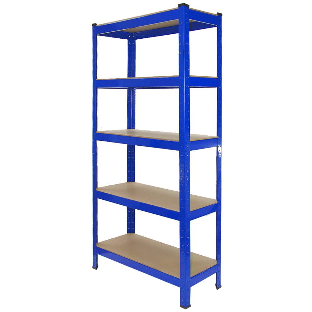 Monstershop - 4 x Monster Racking T-Rax Rayonnage Étagère Robuste, Bleu, 75cm L, 30cm P - Image 1