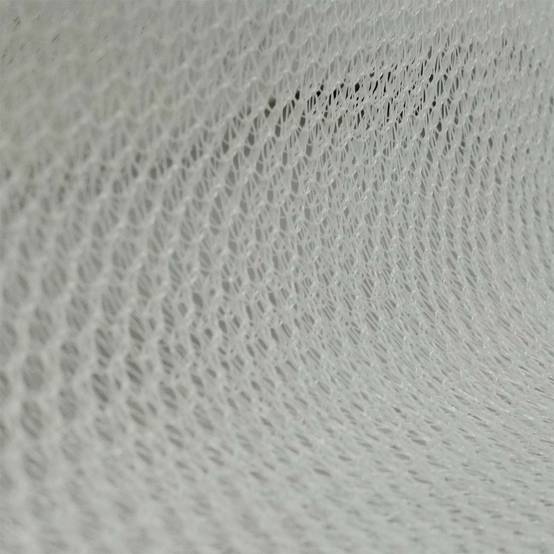 Filet d'échafaudage Blanc 3,07x50 m 50EC - Qualité PRO - Filet de protection d'échafaudage pour chantier - Pare-gravats TECPLAST - Image 5