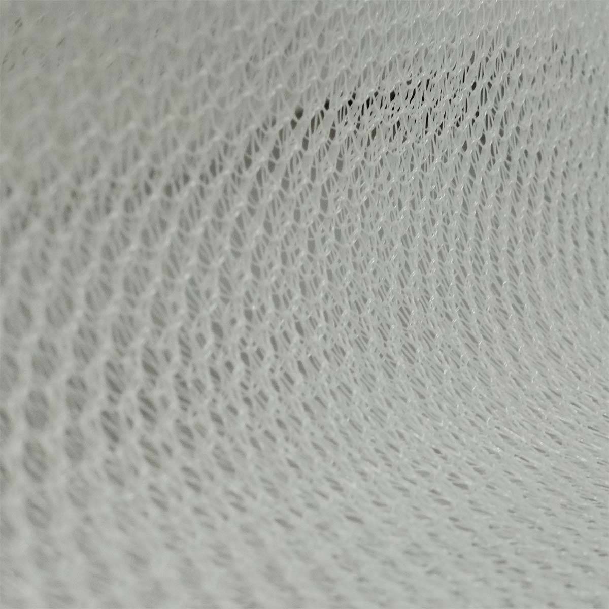Filet d'échafaudage Blanc 3,07x50 m 50EC - Qualité PRO - Filet de protection d'échafaudage pour chantier - Pare-gravats TECPLAST - Image 5