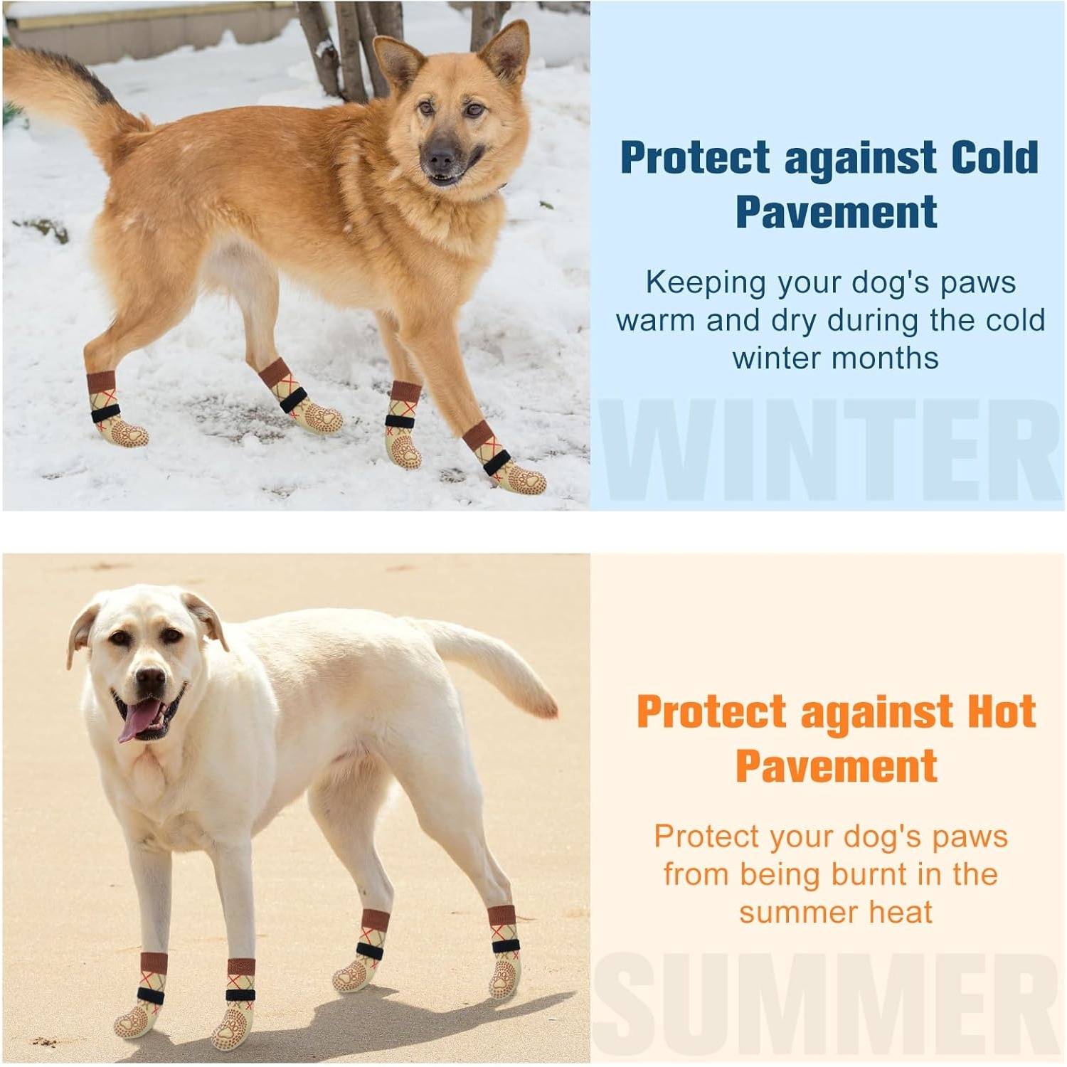 DtopbuyAge - Protègent Pattes Chien Sols Chauds/Froids XL DtopbuyAge - Image 5