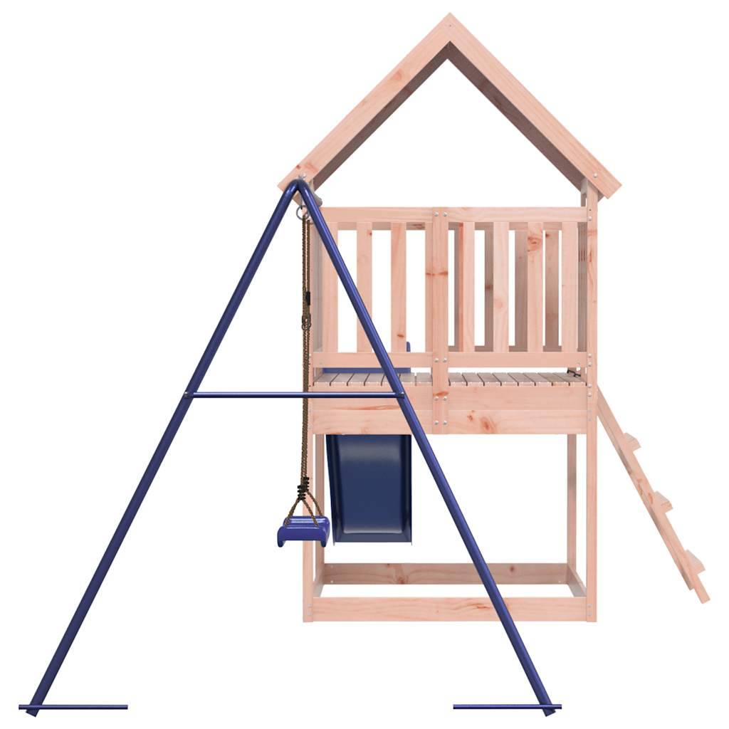 Aire de jeux d'extérieur - Jeu Plein air enfant bois massif de douglas rj45 - Image 5