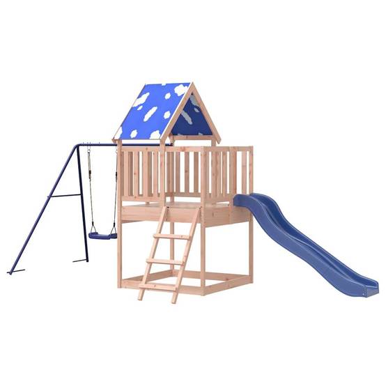Aire de jeux d'extérieur - Jeu Plein air enfant bois massif de douglas rj45 - Image 4