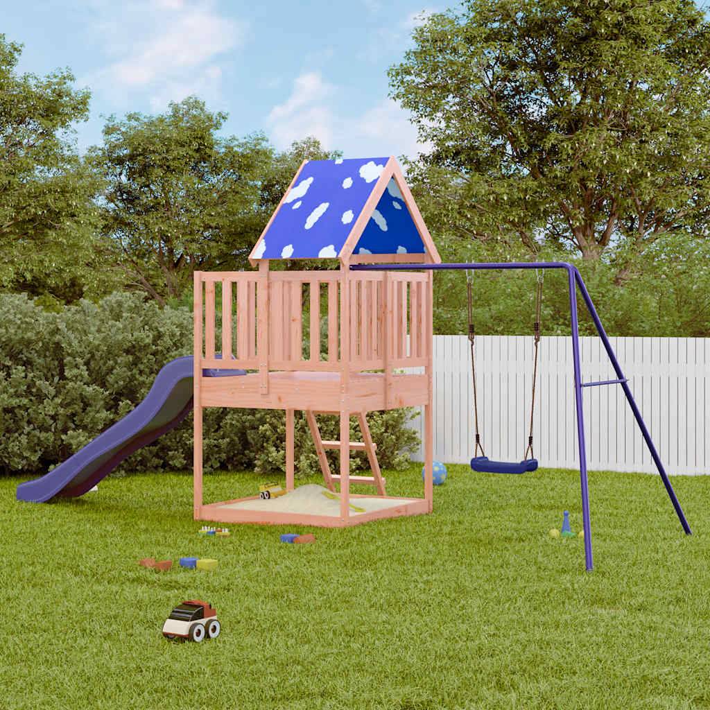 Aire de jeux d'extérieur - Jeu Plein air enfant bois massif de douglas rj45 - Image 2
