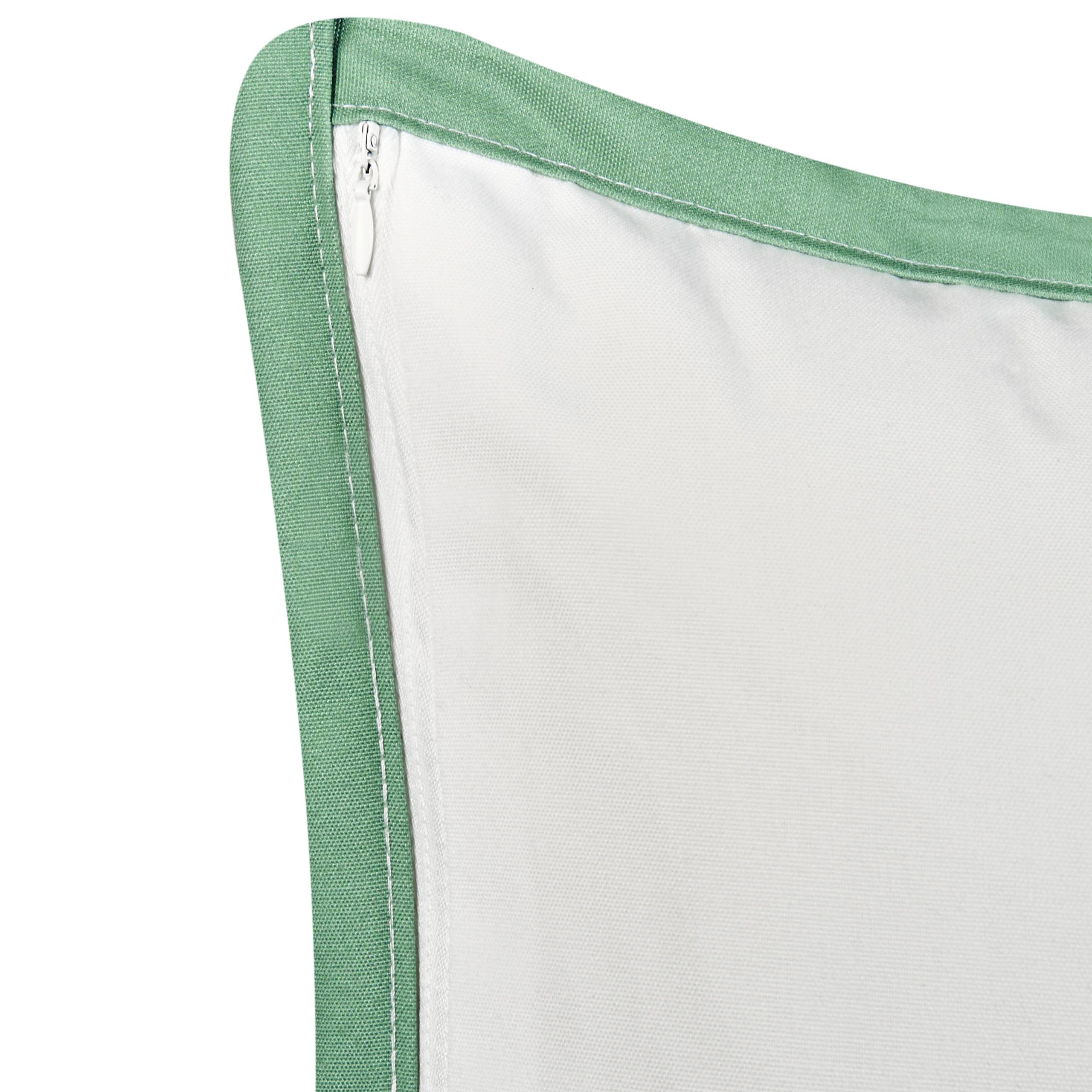 Beliani - Coussin d'extérieur Polyester Vert MEADOW - 45x45x12- Beliani - Image 5