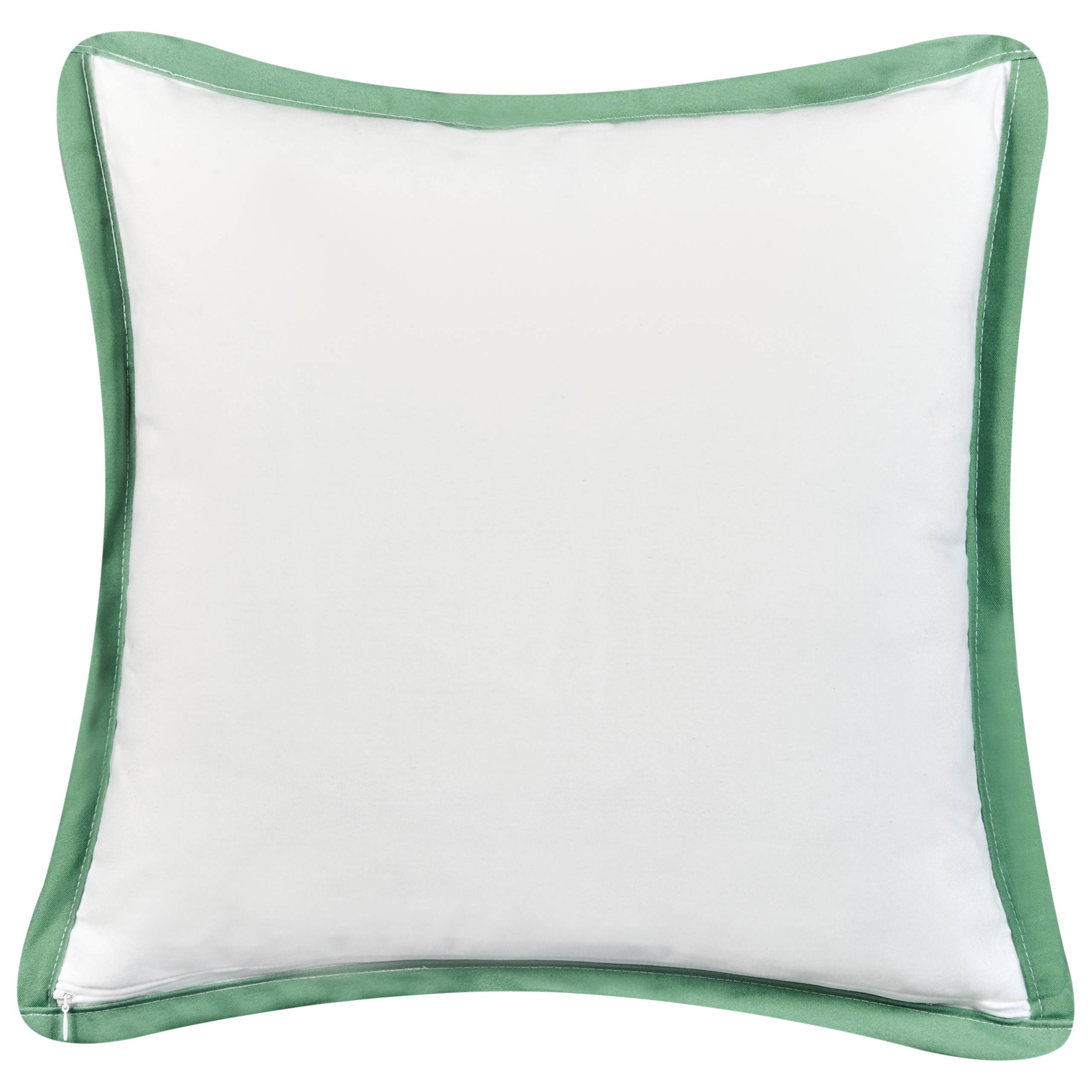 Beliani - Coussin d'extérieur Polyester Vert MEADOW - 45x45x12- Beliani - Image 4