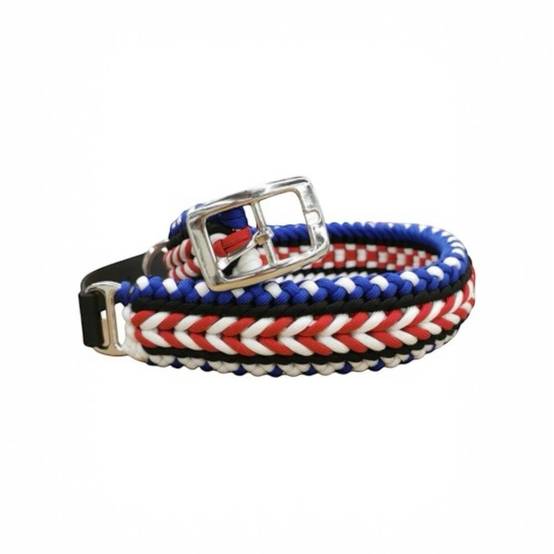 Collier artisanal paracorde "ceremonie" M pour chien, FranceCroquettes - Image 1