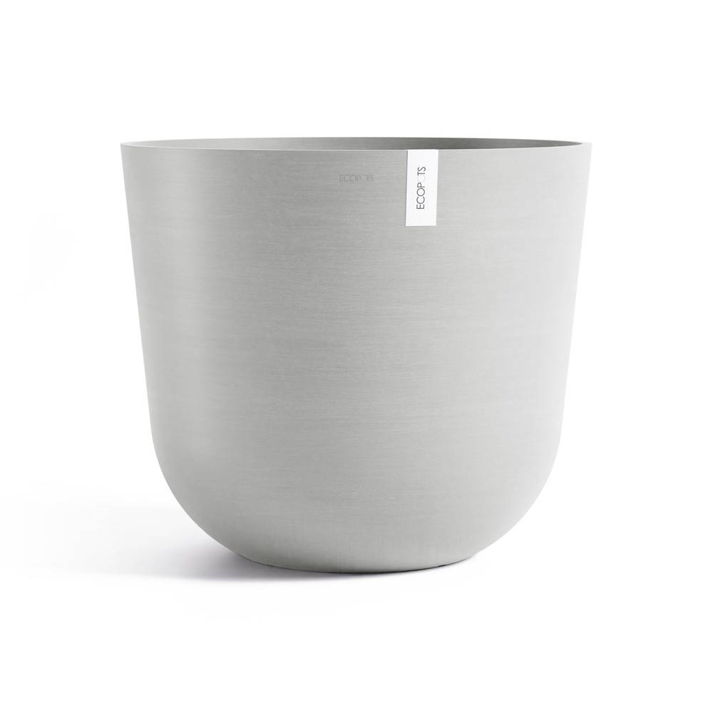 Ecopots - Pot Oslo 65 White Grey ECOPOTS - Image 1