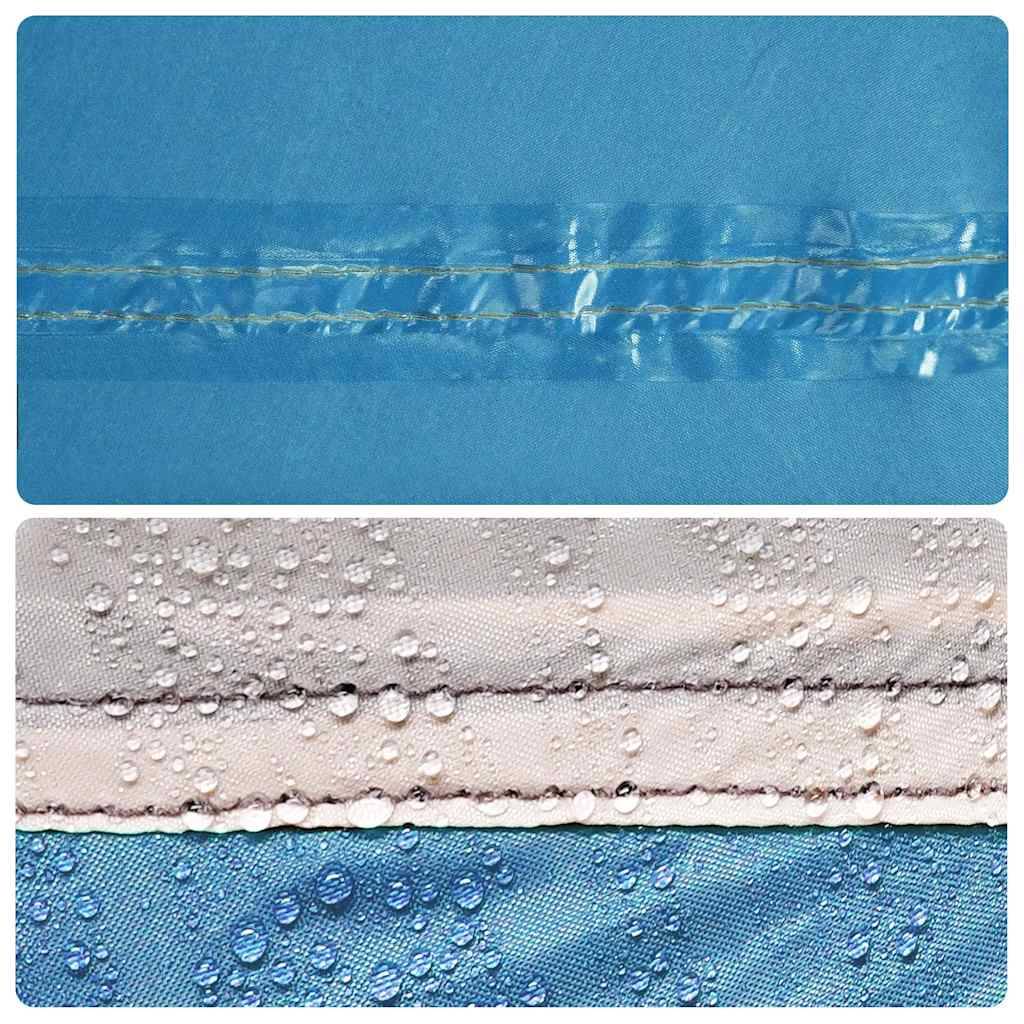 Grande Tente Tipi 8 Personnes Polyester Imperméable pour Camping Familial Bleu – ComfortXL Outdoor Living - Image 7