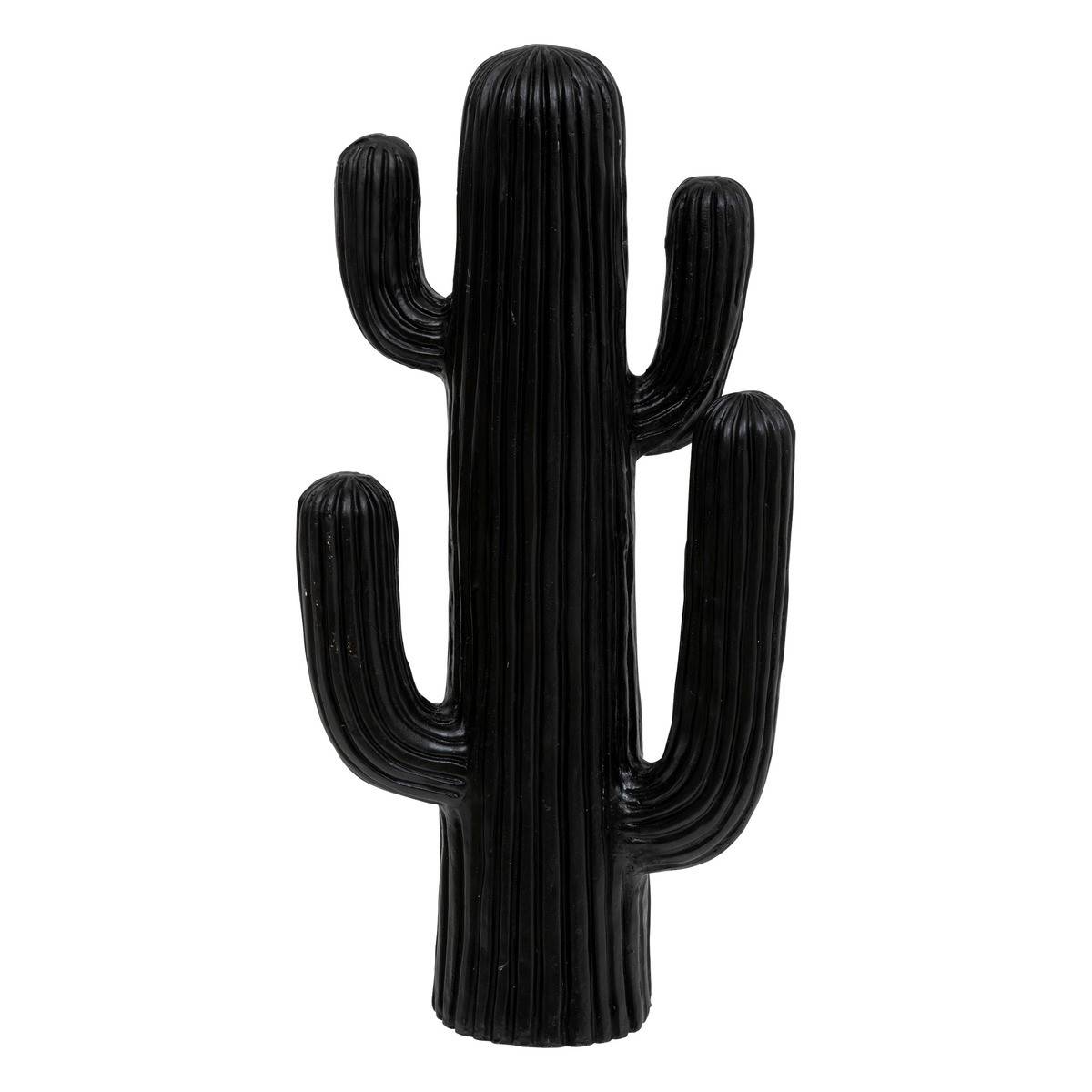 Objet déco Cactus Noir en magnésie H 57 cm - Image 1