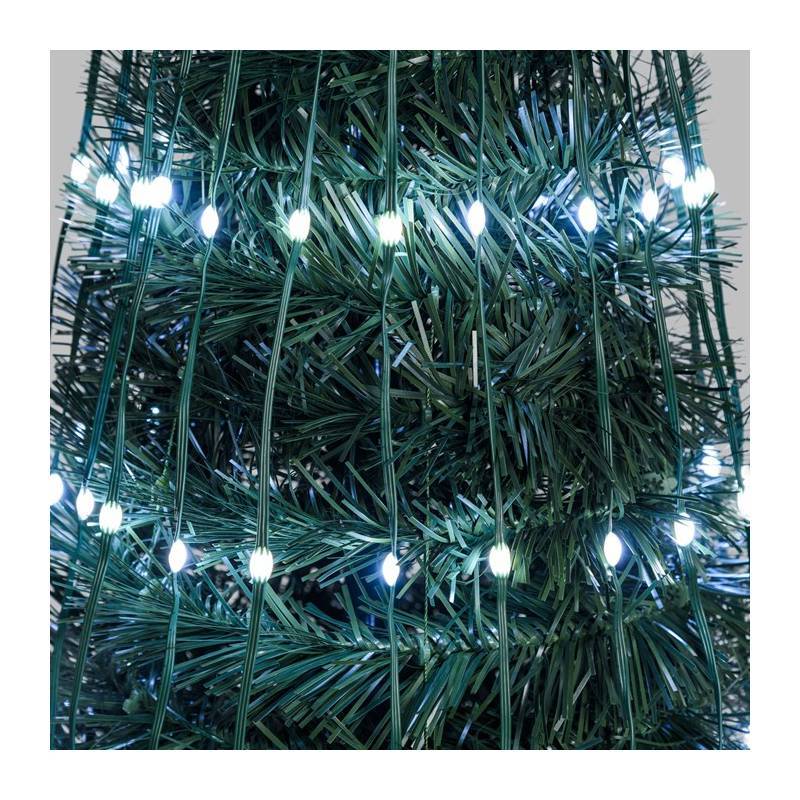 Lotti - Sapin lumineux conique animé H180cm 304 PixelLED blanc chaud et froid haute luminosité avec télécommande Lotti - Image 8