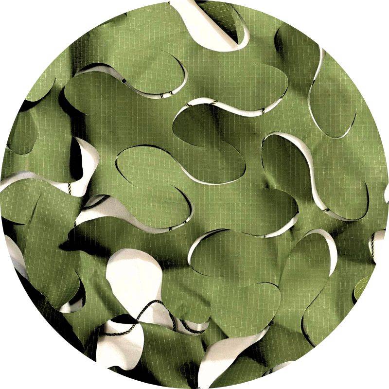 Filet de camouflage renforcé vert / 7x7 - Image 2