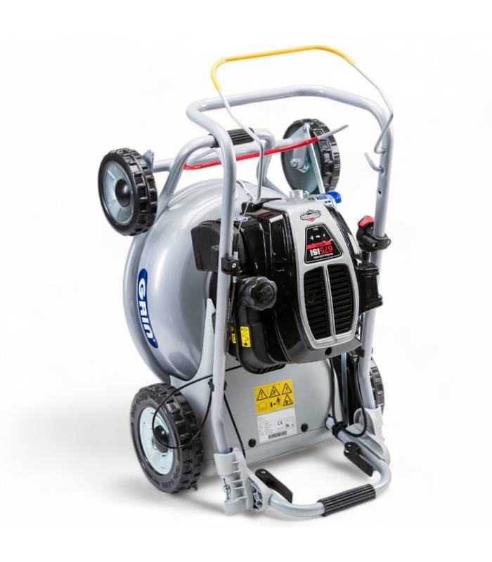 Grin - Tondeuse thermique Briggs & Stratton 163 cm3, démarrage électrique - Mulching avancé, 1200m2, 1 Vitesse AV - GRIN HM46A-IS - Image 3