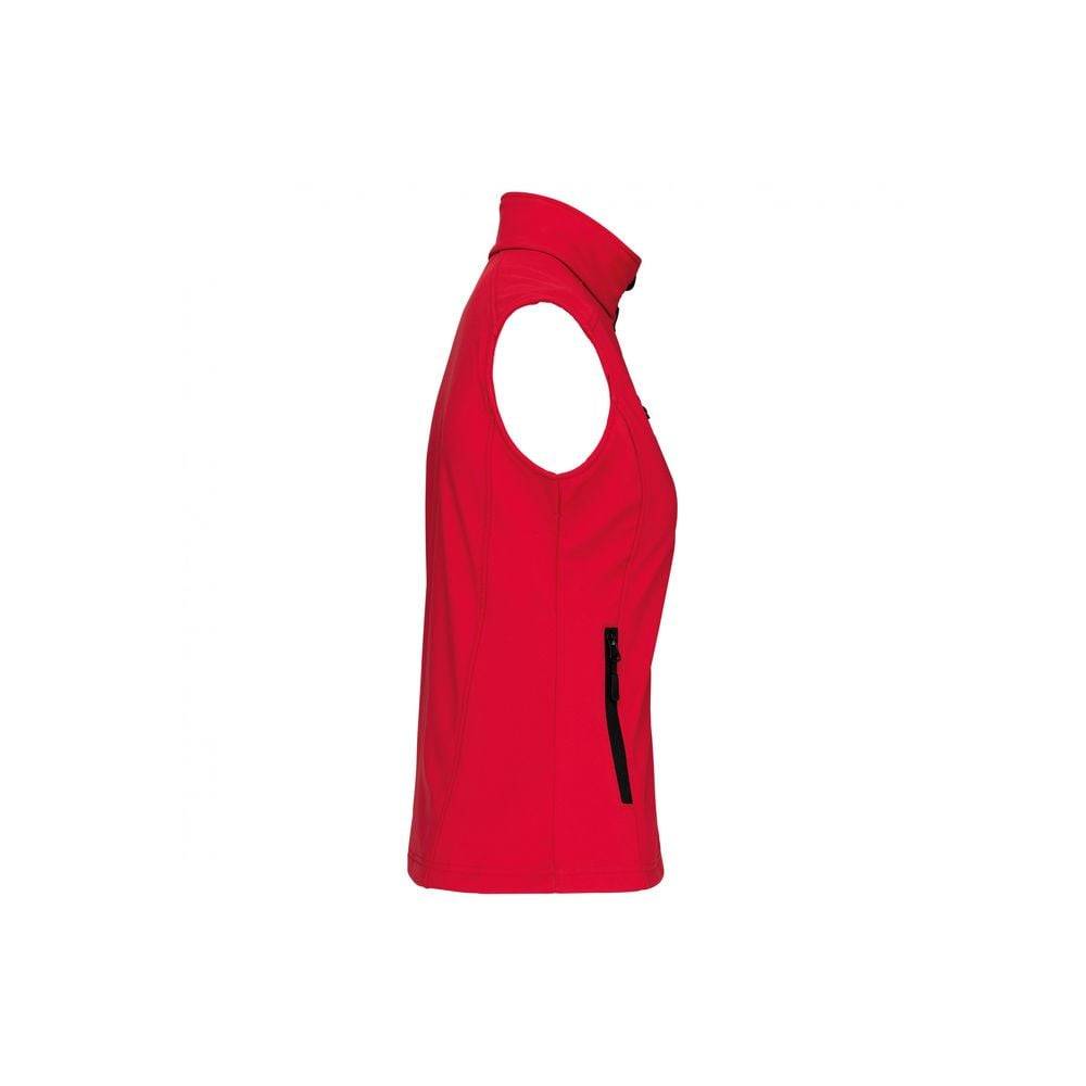 Bodywarmer Softshell femme Kariban imperméable Rouge 4XL - Image 3