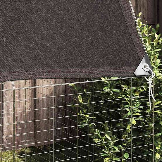 Vidaxl - Cage à poules 2 pcs Argenté 600 x 100 x 210 cm Acier galvanisé vidaXL 3394431 - Image 6