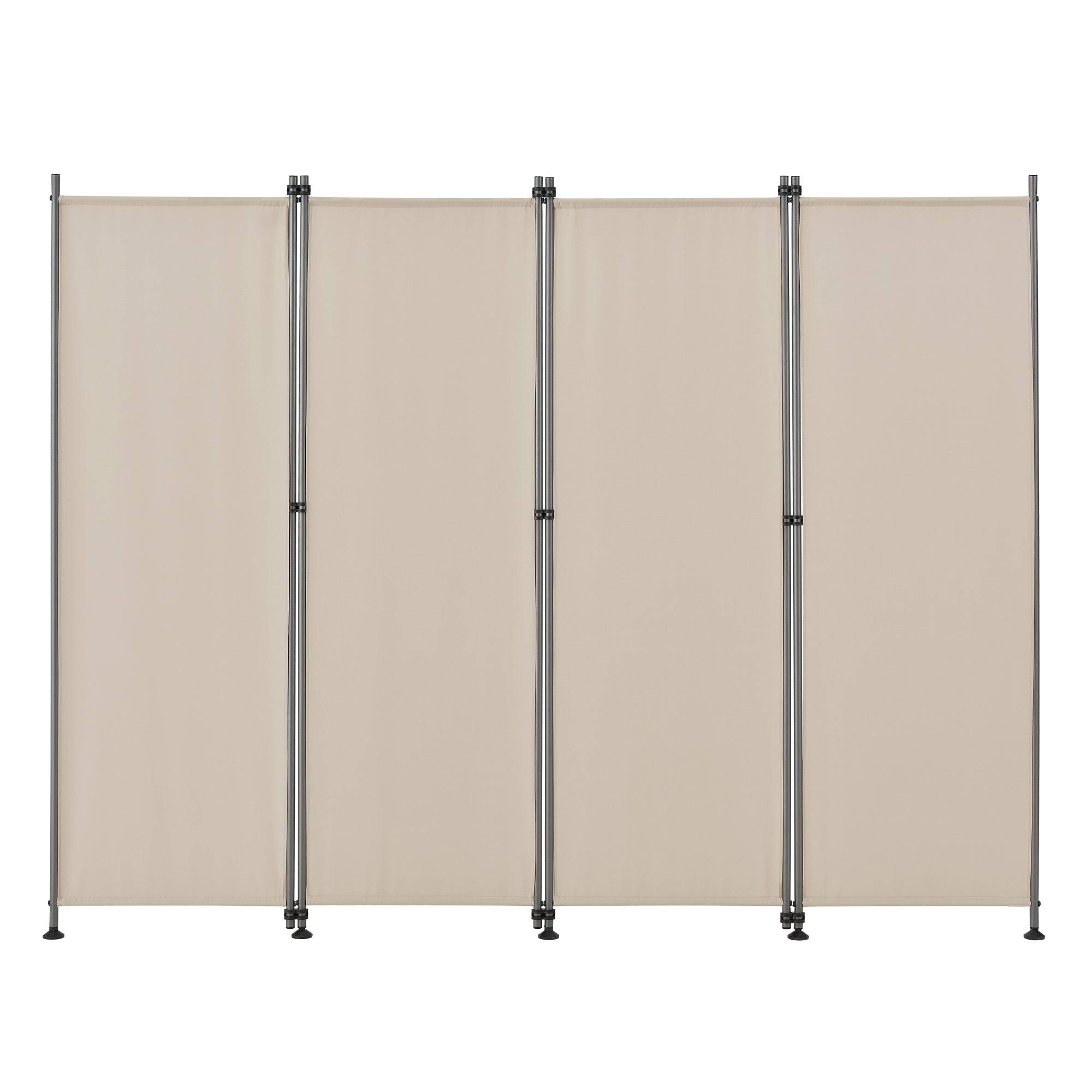 Helloshop26 - Paravent brise-vue barrière protection de l'intimité 215 x 170 cm beige - Image 4