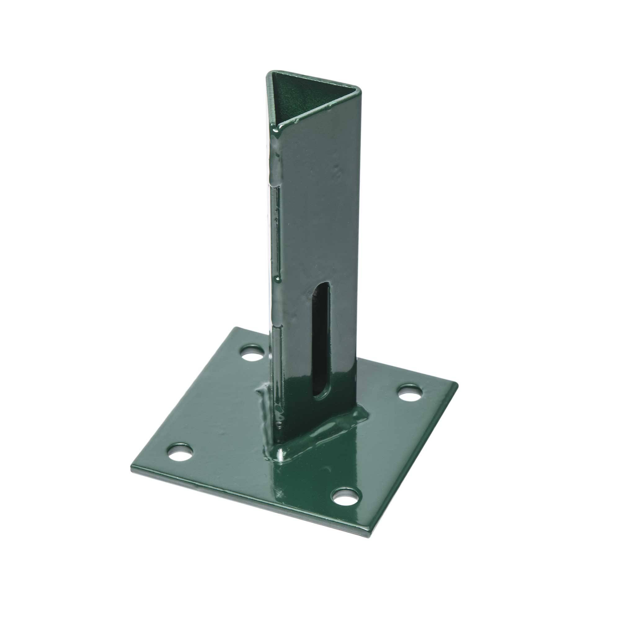 Support poteau fer forme T WERKA PRO vert - Image 1