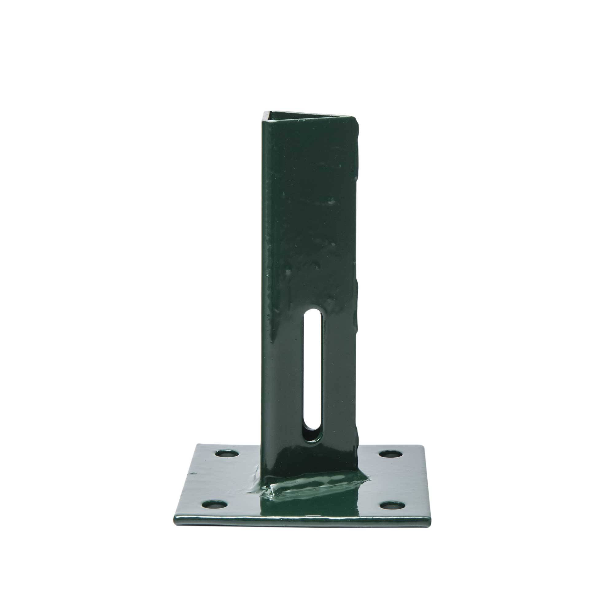 Support poteau fer forme T WERKA PRO vert - Image 2