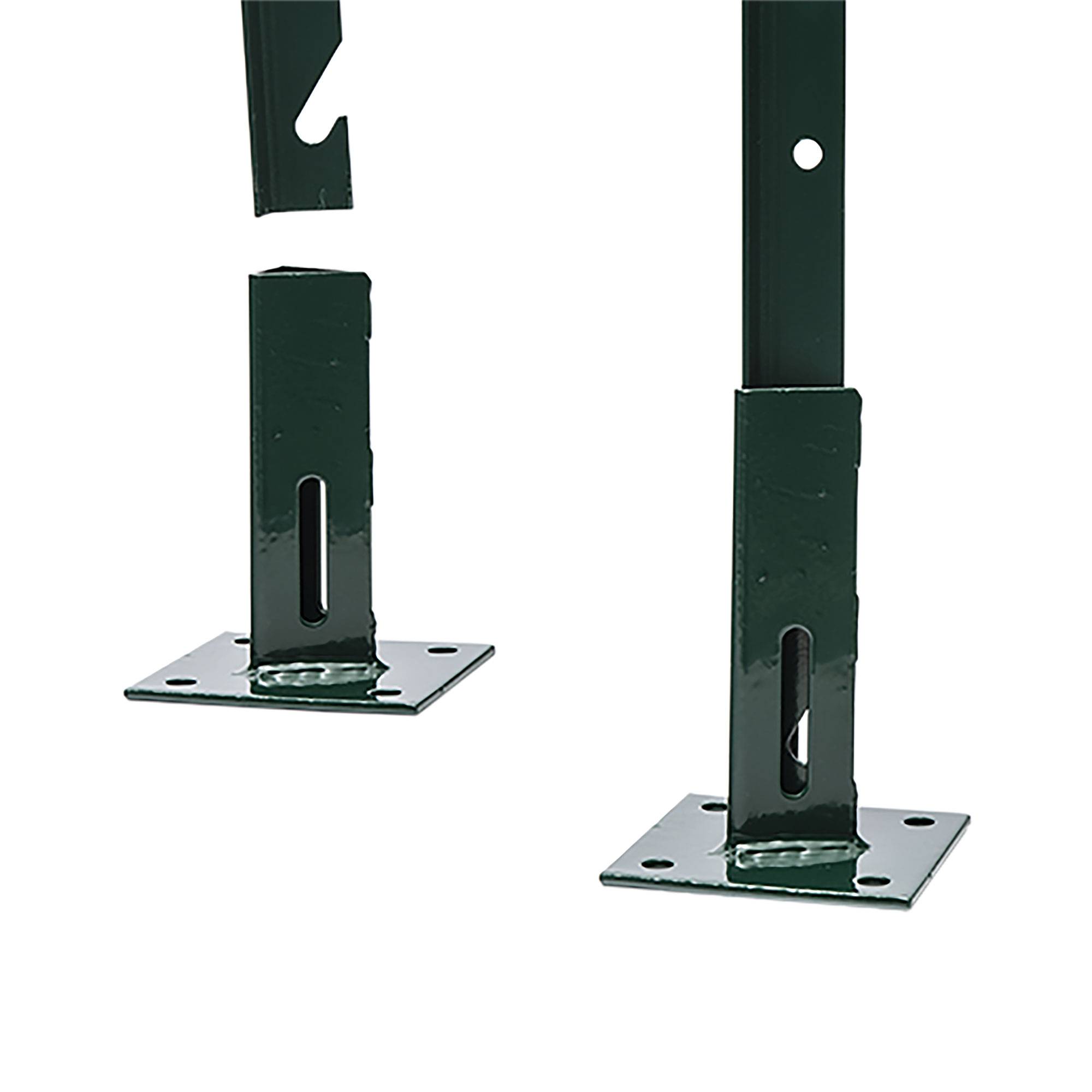 Support poteau fer  forme T  WERKA PRO vert - Image 3