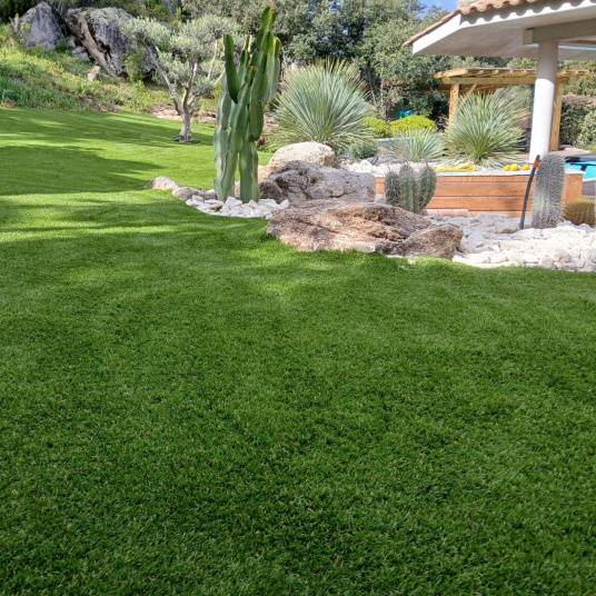 Decoweb - Gazon synthétique Nature Up, 55 mm, 2m x 21m - Decoweb - Image 1