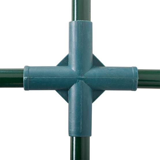 Mini serre potagère en acier pour semis protection gel et intempéries 200x100x80cm vert - ComfortXL Outdoor Living - Image 9