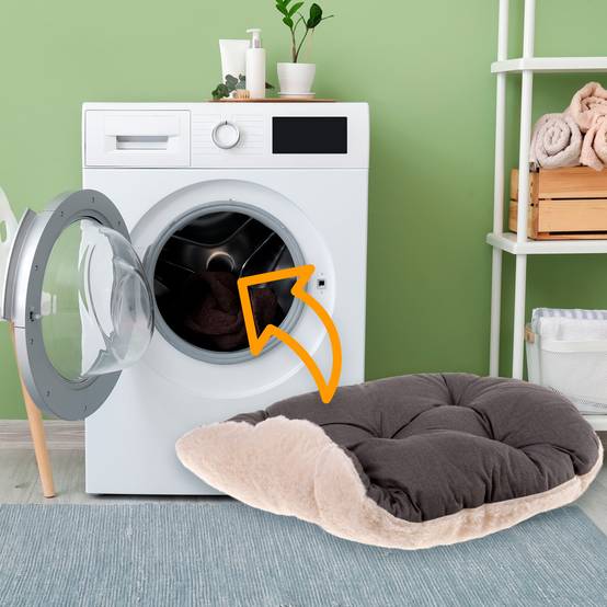 Ferplast - FERPLAST Panier Chien Chat - Coussin pour Chien Chat - Lavable en Machine - Tapis Chien Chat pour Niches et Voitures - Lit pour Chien Chat - Relax, - Image 7